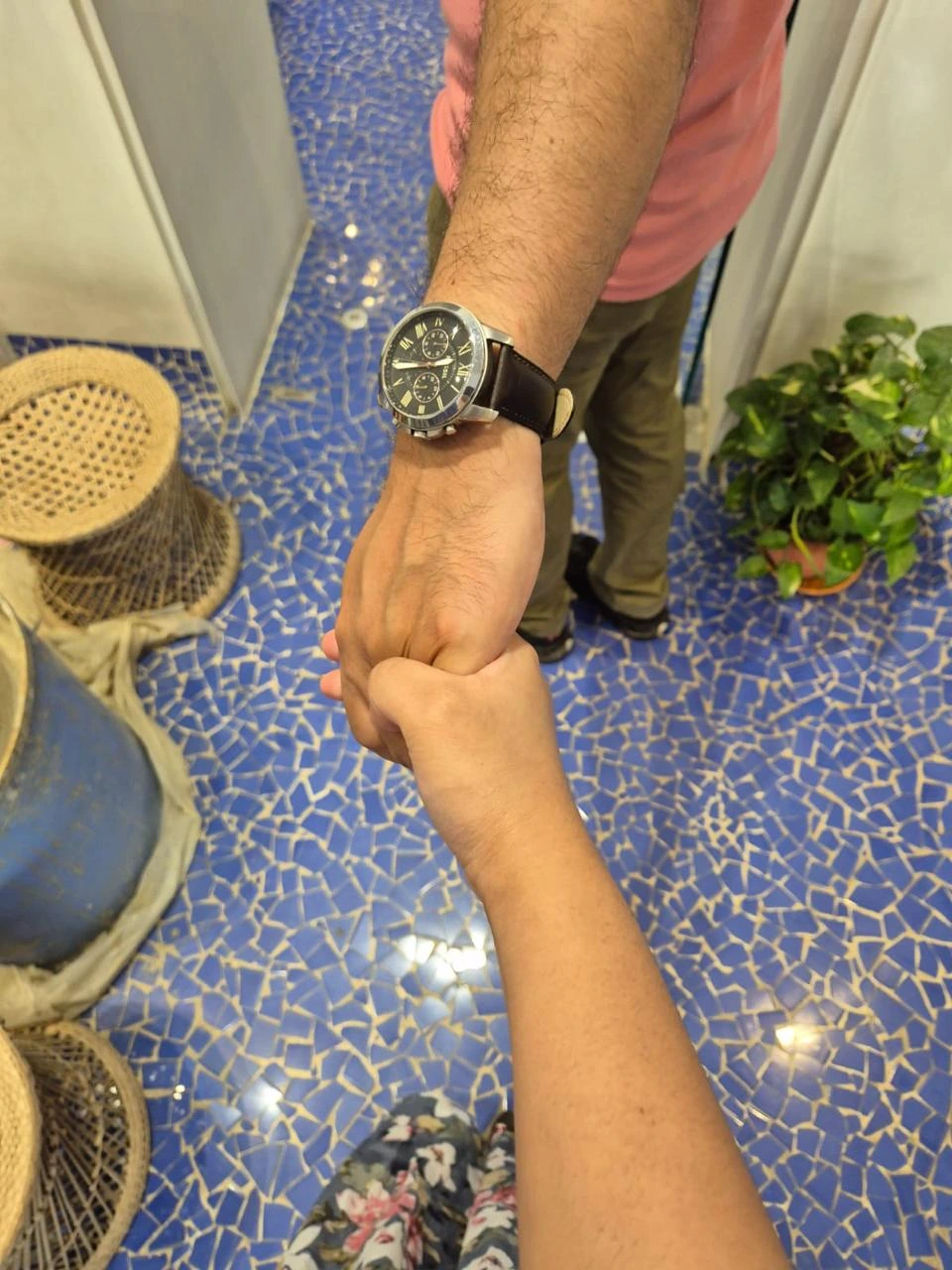 From this moment, we walk together forever.